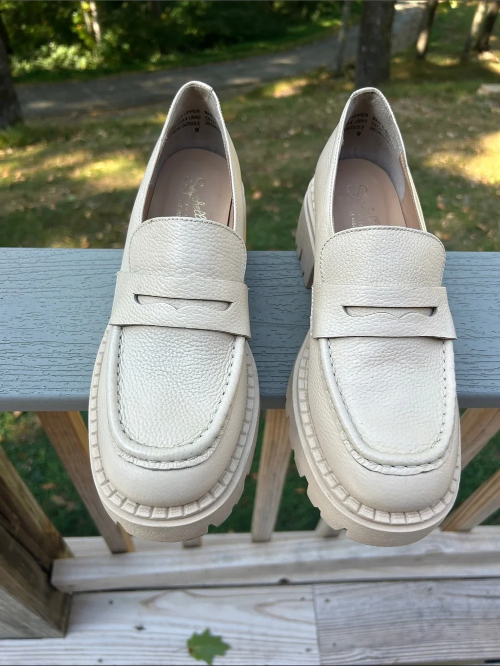 Seychelles Meridian Platform Loafers size 9